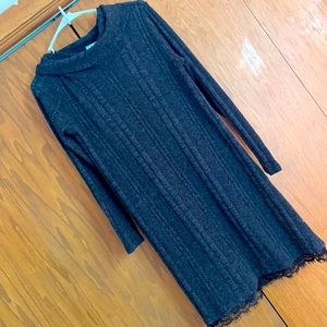 Winter knitted dress